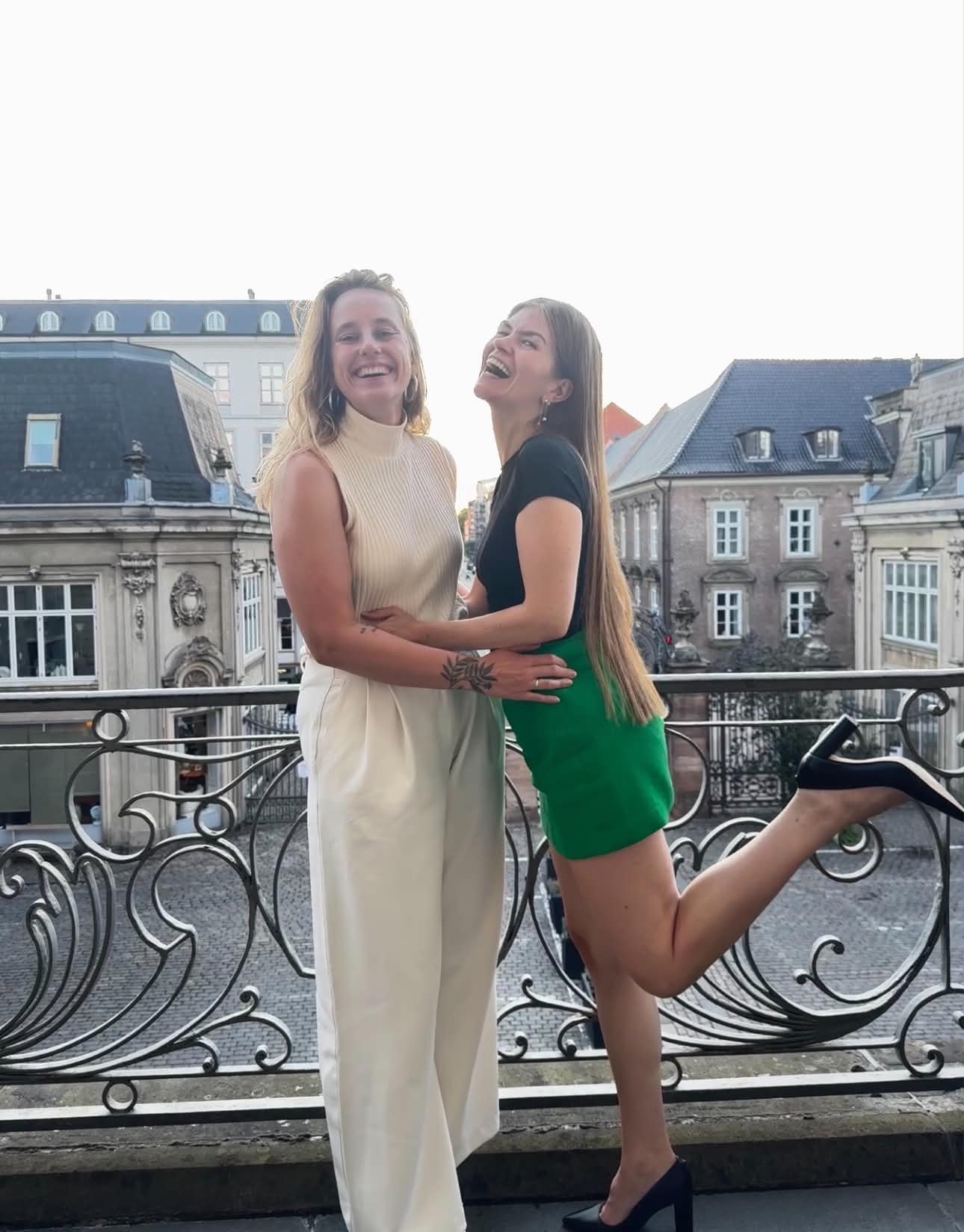 Christina Westergaard Larsen and Emma Nathalie Lydolph-Nielsen, founders of Higher Love